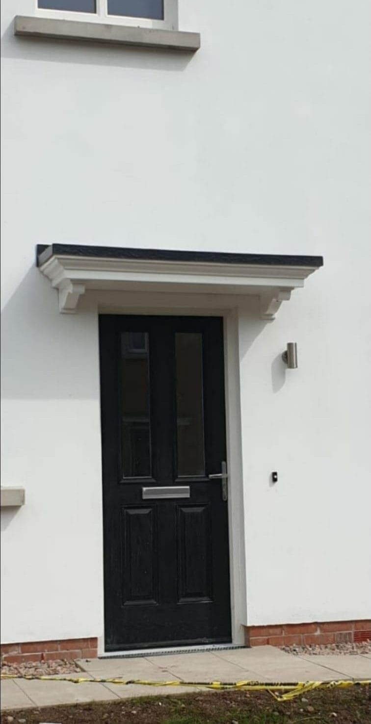 Flat Top Canopies fitted by Capital Canopies