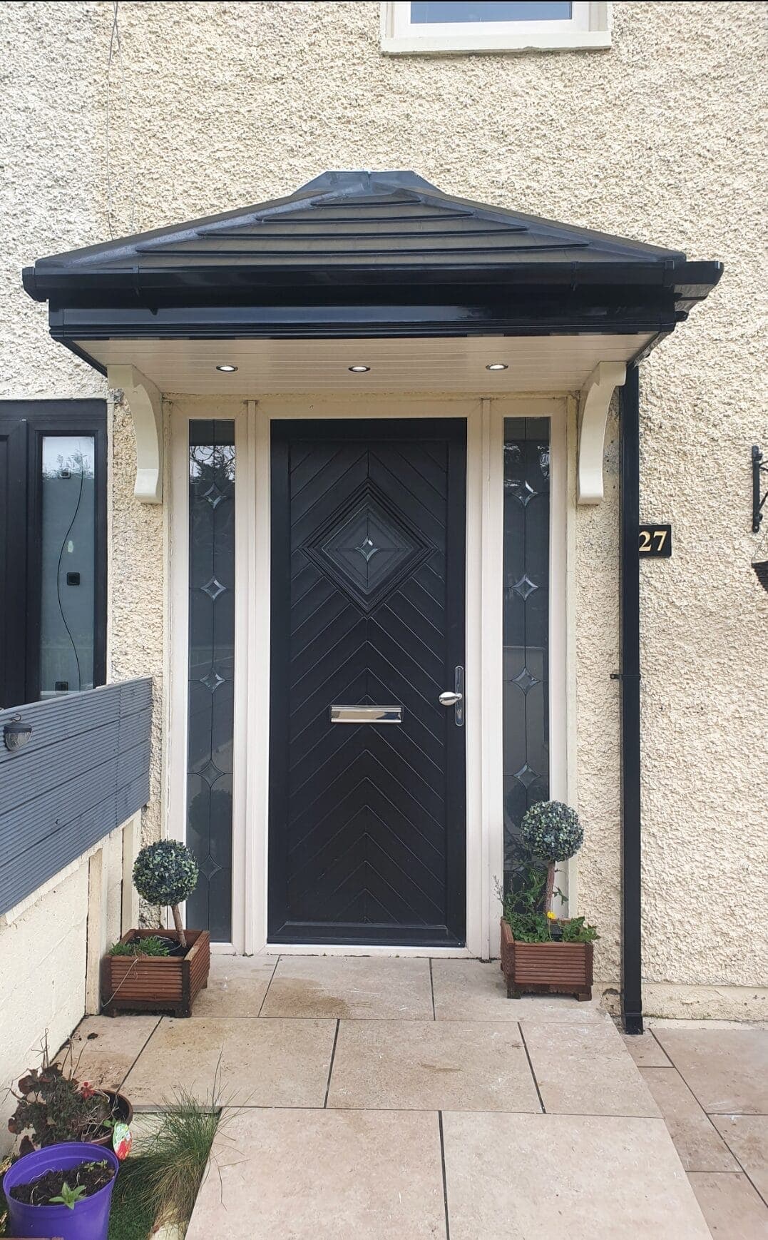 Small Lean To Canopies fitted by Capital Canopies