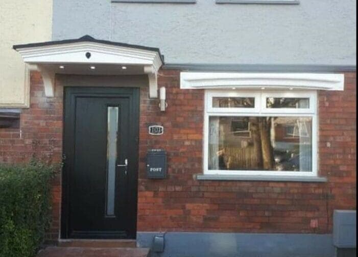 Window Canopies fitted by Capital Canopies