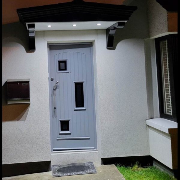 Roman Canopy With Lights
